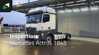 Tracteur routier Mercedes-Benz Actros 1845 4X2 Bigspace Lowdeck Mirrorcam 2x Tank | Image 4 - Autoline