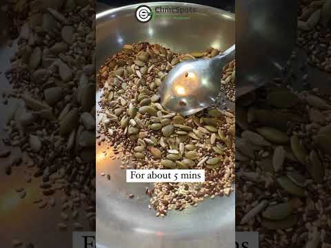 DIY Hair Growth Multivitamin Drink: Flax, Pumpkin, Sesame & Sunflower Seeds | ClinicSpots