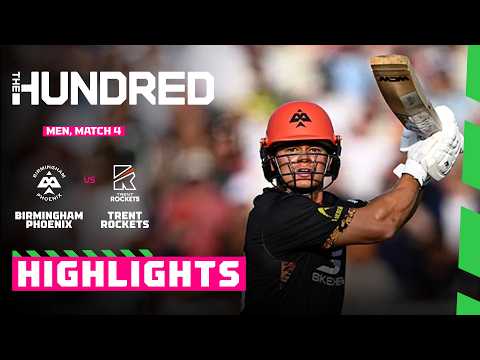 Birmingham Phoenix vs Trent Rockets | Match Highlights