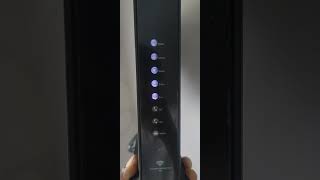 This is how your xfinity internet Modem should be when fully connected to a network