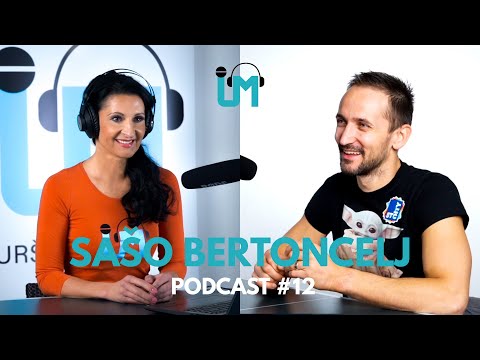 Uršula Majcen Podcast #12 – Sašo Bertoncelj *PODNAPISI*