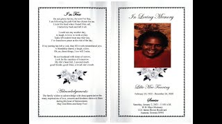 Celebration of Life for Ms. Lillie Fanning