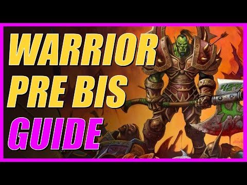 Warrior PRE BIS Attunement Guide | Classic Wow