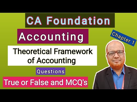 Accounting I CA Foundation I Chapter 1 I Theoretical Framework of Accounting I Part 1 I Hasham Ali
