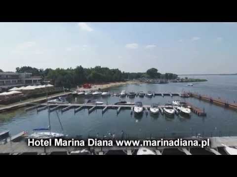 Hotel Marina Diana nad Zalewem Zegrzyńskim - Widok z lotu ptaka
