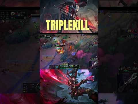 KALISTA FEZ TRIPLE KILL NO NÍVEL 4! 😱🏹 #leagueoflegends #lolshorts #aram