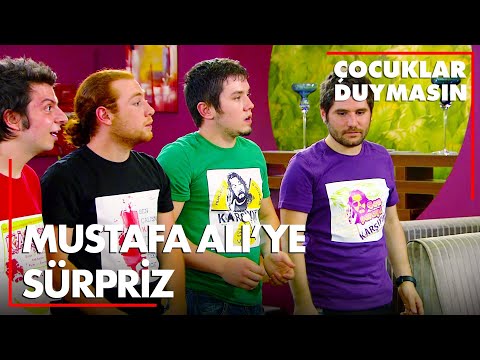 Mustafa Ali'ye sürpriz doğum günü - Çocuklar Duymasın 62. Bölüm