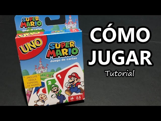 Vídeo relacionado con Mattel Games UNO Super Mario Bros, juego de cartas de UNO (Mattel DRD 00)