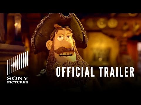 The Pirates! Band Of Misfits (2012) Trailer 2