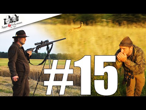 Blattjagd | Zwei Jäger im Revier | Niedersächsischer Jäger–mit Teppe und Schwenen op Jagd