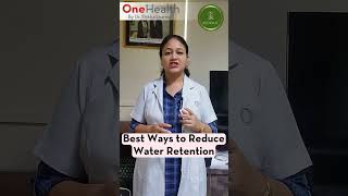 Best Ways to Reduce Water Retention | Jasmine Infusion #shorts  #drshikhasharma #nutrition