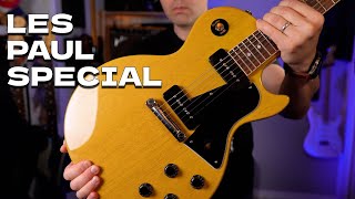 Video thumbnail for There’s Something about the Gibson LES PAUL SPECIAL in TV YELLOW by Landon Bailey