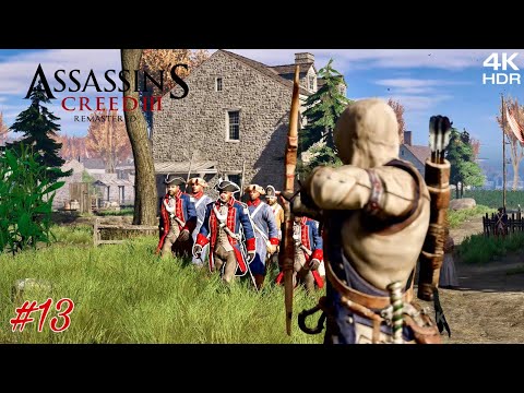 Assassin's Creed 3 Remastered 4K RTX HDR + Ray tracing Walkthrough Gameplay Part 13 (Complete Story)