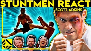 Stuntmen React to Bad & Great Hollywood Stunts 26 (ft. SCOTT ADKINS) video