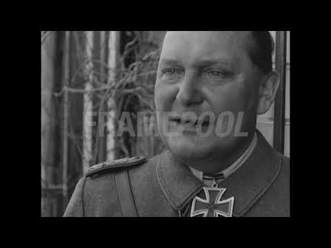 Hermann Göring, Arresting, End of War, US Army, Austria, 1945