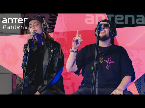 Miach feat. Hiljson Mandela - NLO | Live at Antena Zagreb