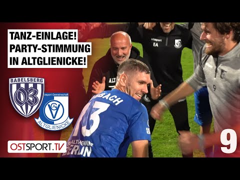 DANCE PERFORMANCE! Party atmosphere at Altglienicke: Babelsberg - VSG | Regionalliga Nordost