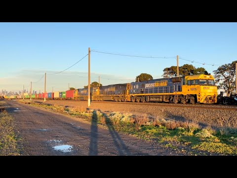 Pacific National NR16 NR116 NR42 5MC2 train Tottenham