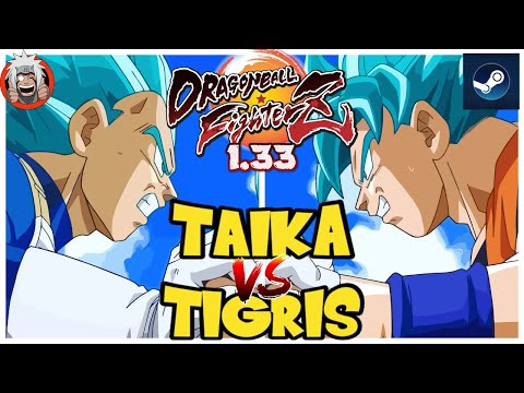 DBFZ Taika vs Tigris (A21LC,VegetaSSB, GokuUI) vs (Jiren, GokuSSB, GokuUI)