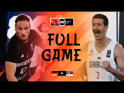 Germany 🇩🇪 v Serbia 🇷🇸 | Men | Full 3rd Place Game | FIBA 3x3 World Cup 2025 | 3x3 Basketball