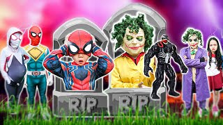What If 10 SPIDER-MAN  in 1 HOUSE ??? Rescue KID SPIDER MAN Kidnapped By JOKER (Special Action)