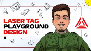 Laser tag playground design