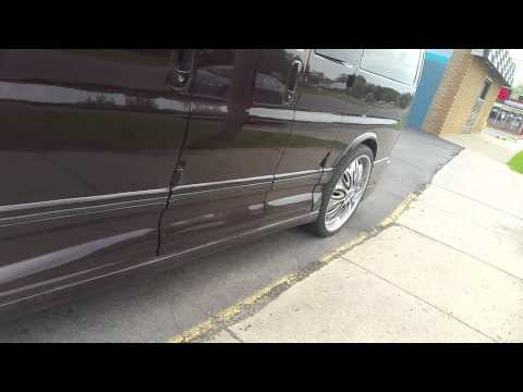 PURPLE VAN 26 DAVINS CUSTOM INTERIOR WALKAROUND