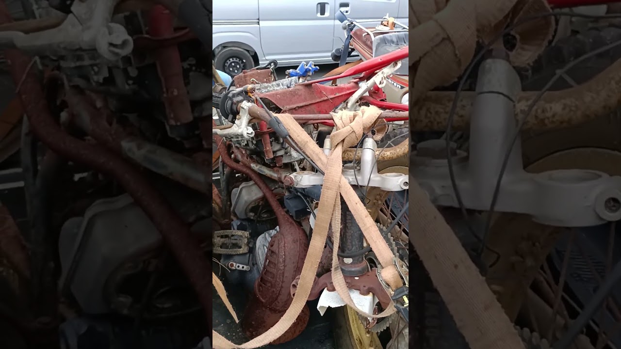 三重県廃墟バイク引取最終回