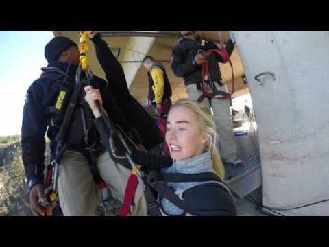 BUNGEE JUMP // Bloukrans Bridge Bungee Jump 216m