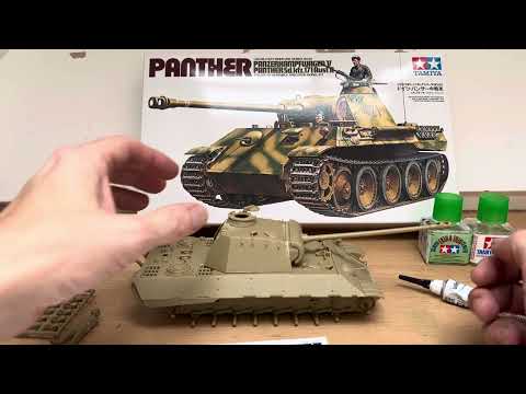 German Panther Tank 1/35 Video Preview