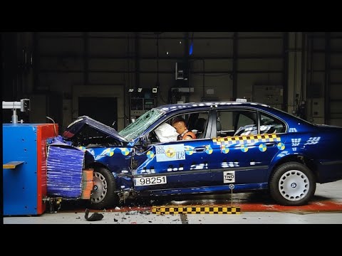BMW 5er Reihe: Die Entwicklung der Crashtests – vom E34-Desaster zur 5-Sterne-Sicherheit des G60!