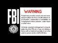 Warner Home Video Warning Screen Warning Scroll 2016