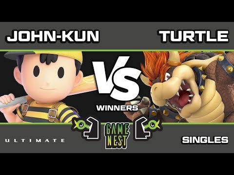 Game Nest Smash It Up: John-Kun (Ness) vs Turtle (Bowser) - Winners Round 1