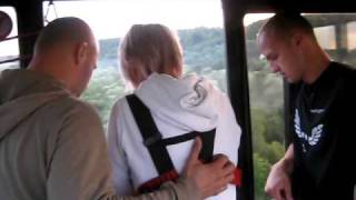 preview picture of video 'Bungee jump in Sigulda'