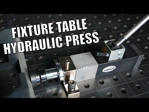 Siegmund Fixture Table: 1 Year Update & Hydraulic Press