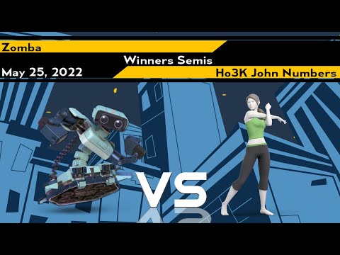 [Smash Ultimate] Zomba vs Ho3K | John Numbers - Xeno243 (W.Semis)