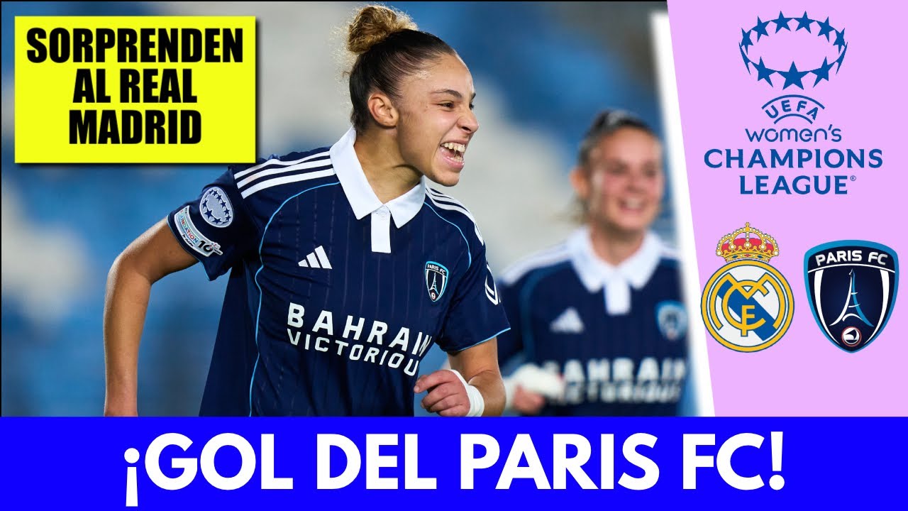 REAL MADRID PIERDE 1-0 vs Paris FC. La costarricense Scott causó el penal| Champions League Femenina