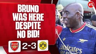 Download lagu Bruno Was Here Despite No Bid! (Robbie) | Arsenal 2-3 Dortmund mp3