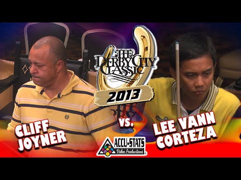 KILLER ONE-POCKET: Cliff JOYNER vs Lee VANN CORTEZA - 2013 DERBY CITY ONE-POCKET DIVISION