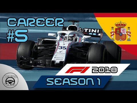 F1 2018 100% Career Ep.5 - Spain Grand Prix
