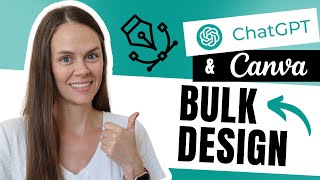 Use Canva Bulk Create & ChatGPT for Faster Pinterest Pin Design