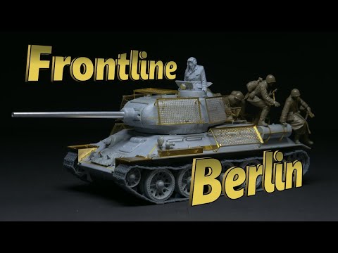 Advance on Berlin - T-34-85 Scale Model Build