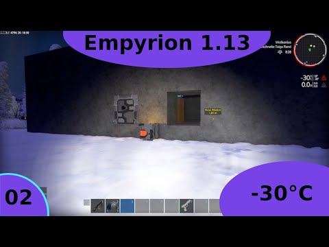 Empyrion 1 13: Der erste Schutz vor dem Wetter #02 (deutsch)