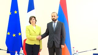 Հայաստանի և Ֆրանսիայի ԱԳ նախարարների հանդիպումը Երևանում