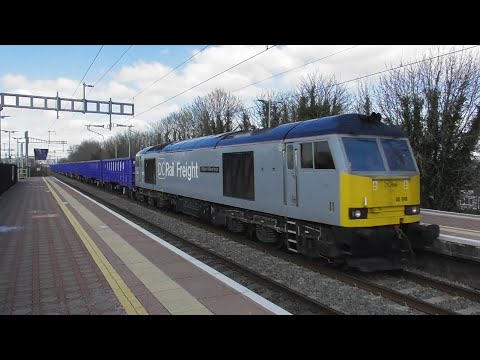 Freight trains & ecs move at Keynsham  Didcot Cholsey  & Swindon 2nd 6th 7th March 2022