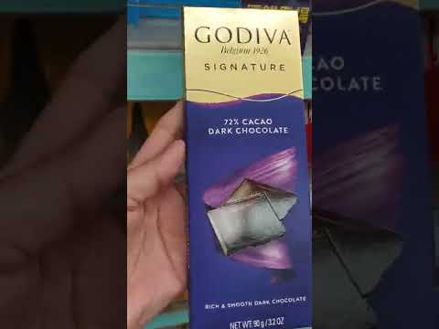 Godiva chocolate #asmr #godiva #dark #chocolate #yummy #satisfying #shorts #viral