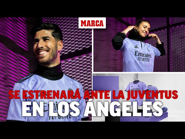 Vídeo relacionado con Real Madrid Conjunto Camiseta y Pantalón Personalizado de la Segunda Equipación Temporada 2024-2025 - Réplica Oficial Autorizada con Licencia - Niño (FR/ES, Edad, 10 años, Regular, Naranja)