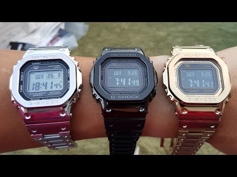 LIOW VIDEO: New CASIO G-Shock GMW-B5000GD 卡西欧35周年钢表
