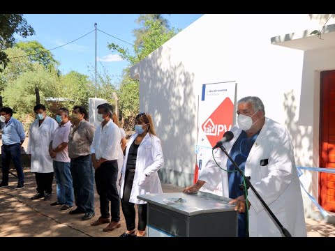 El Gobierno entregó dos viviendas para el personal de Salud en Anta