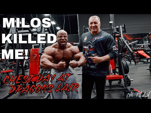 CHEST DAY w/Milos Sarcev | Shaun Clarida